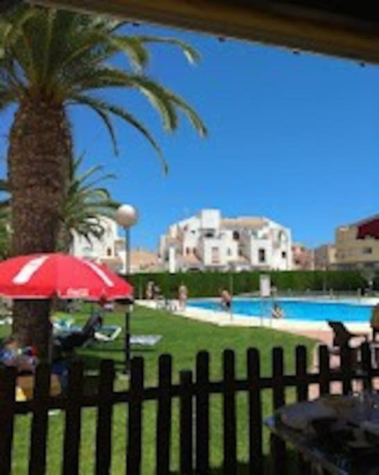 Alex Bungalow Apartment Torrevieja Bagian luar foto